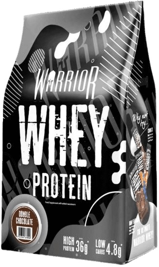 Levně Warrior Whey Protein 2000 g - dvojitá čokoláda