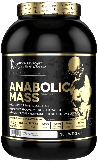 Kevin Levrone Anabolic Mass 3000 g - bílá čokoláda/kokos