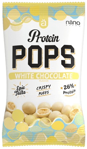 Nano Supps Protein Pops 38 g - bílá čokoláda