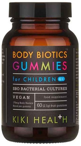 Levně Kiki Health Body Biotics Gummies Dětská probiotika 60 bonbónů