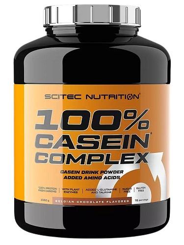 Levně Scitec Nutrition Scitec 100% Casein Complex 2350 g - belgická čokoláda