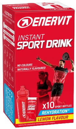 Enervit Sport drink 10x16 g - citrón