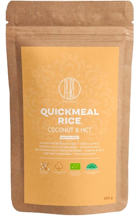 Levně BrainMax Pure QuickMeal Rýžová kaše s kokosem a MCT olejem 250 g