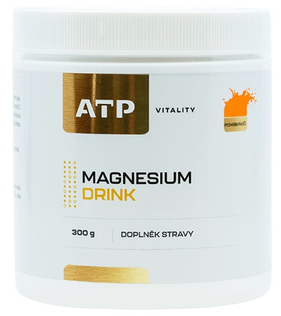 Levně ATP Nutrition Vitality Magnesium Drink 300 g - malina