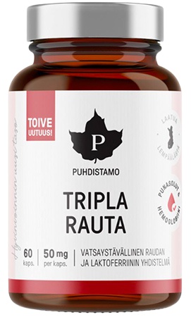 Puhdistamo Triple Iron (Tripla Rauta) 60 kapslí