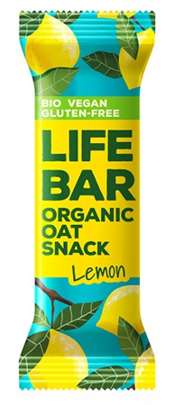Levně Lifefood Oat Snack BIO 40 g - citron