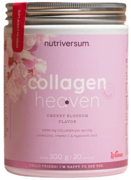 Nutriversum Collagen Heaven (Kolagen), 300 g Příchuť: Višeň