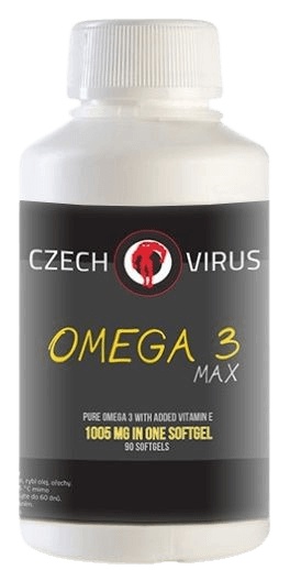 Levně Czech Virus Omega 3 MAX 90 kapslí