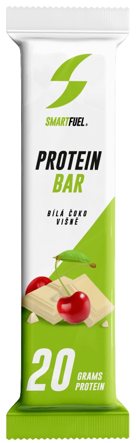 Levně SmartFuel protein bar 60 g - Višeň s bílou čokoládou