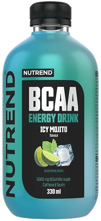 Nutrend BCAA Energy drink 330 ml - Icy Mojito