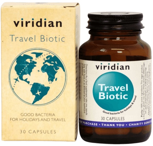 Viridian Nutrition Viridian Travel Biotic 30 kapslí