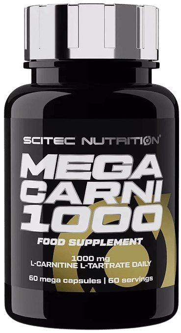 Scitec Nutrition Scitec Mega Carni 1000 60 kapslí