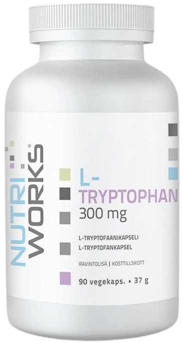 Nutriworks L-Tryptophan 90 kapslí