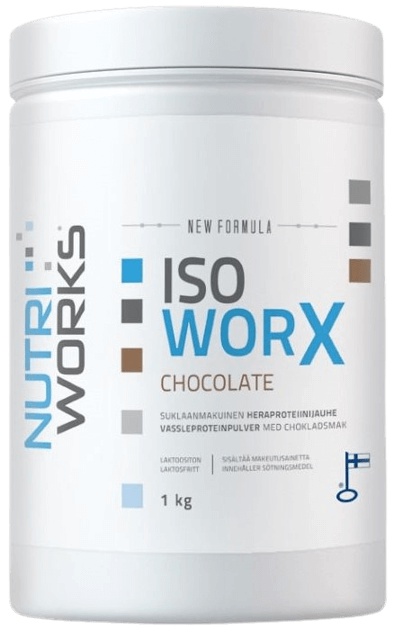 Levně Nutriworks Iso Worx 1000 g - čokoláda