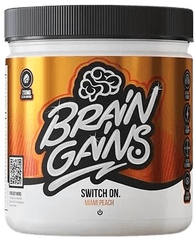 Levně Brain Gains Switch On 225 g (S KOFEINEM) - miami peach