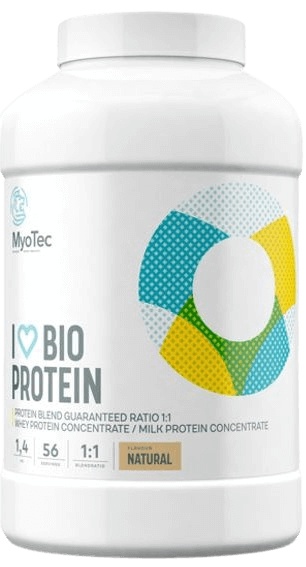 Levně MyoTec I Love BIO Protein 1400 g - bez příchuti