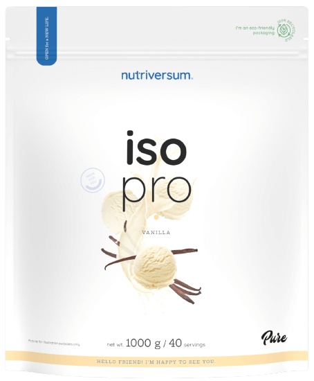 Levně Nutriversum Iso Pro Protein 1000 g - vanilka