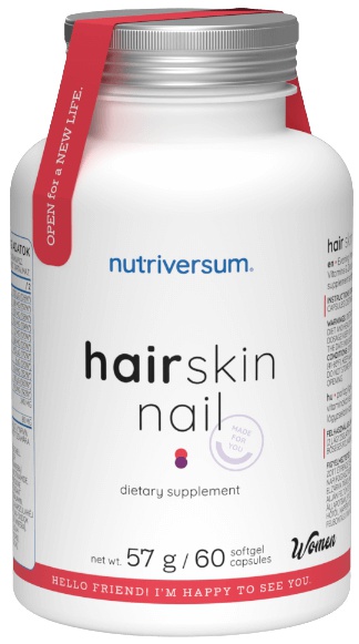 Levně Nutriversum Hair Skin Nail 60 kapslí