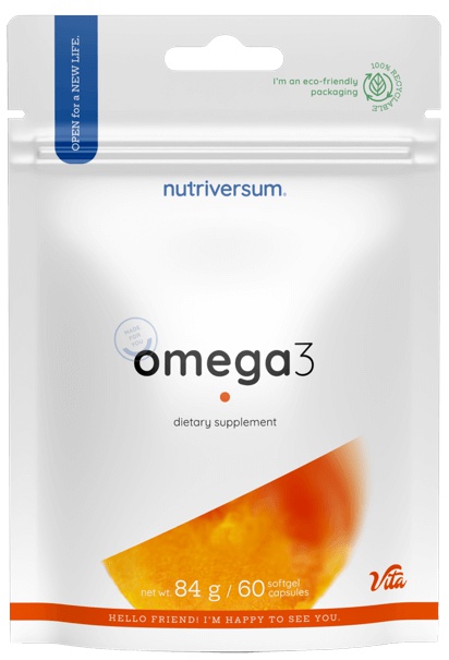 Nutriversum Omega 3 60 kapslí