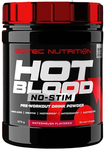 Levně Scitec Nutrition Scitec Hot Blood NO-STIM 375 g - vodní meloun