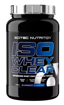 Levně Scitec Nutrition Scitec Iso Whey Clear 1025 g - borůvka