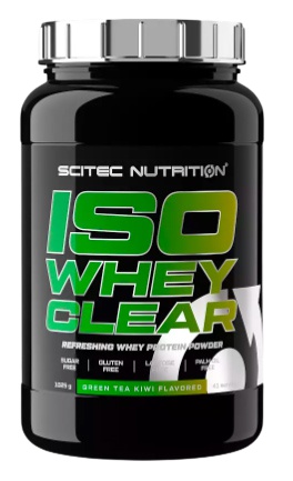 Scitec Nutrition Scitec Iso Whey Clear 1025 g - zelený čaj/kiwi
