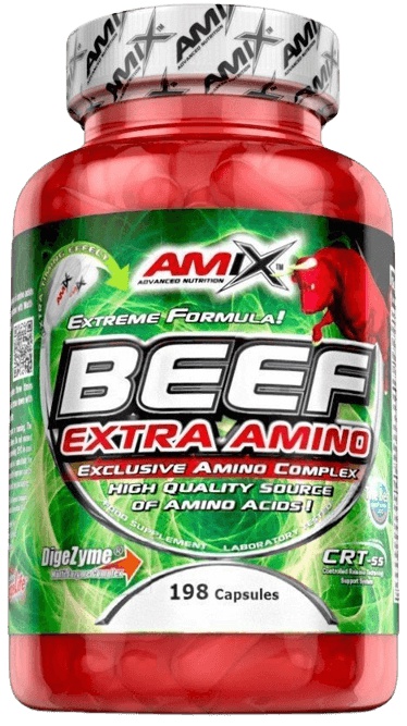Levně Amix Nutrition Amix Beef Extra Amino 198 kapslí
