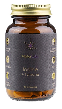 NaturLabs Jód + Tyrosin 60 kapslí