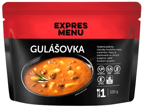 Levně Expres menu Jednoporcová polévka 330 g - Gulášovka