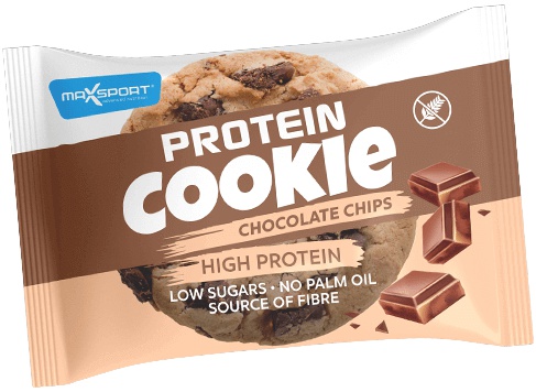 Levně MaxSport Protein Cookie 50 g - chocolate chips