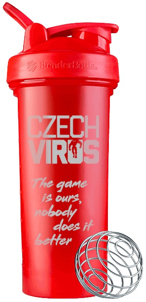 Levně Czech Virus BlenderBottle Classic Loop Pro 700 ml - červená