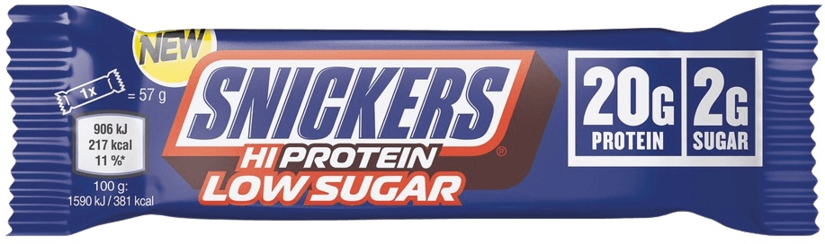 Levně Mars Protein Snickers HiProtein Low Sugar Bar 57 g - Mléčná čokoláda