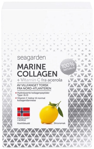 Levně Seagarden Marine Collagen + Vitamin C 30x5 g VÝPRODEJ 5.2024