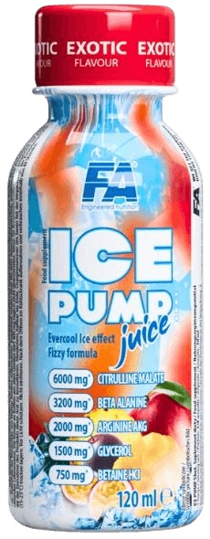 Fitness Authority Ice Pump Shot, 120 ml Příchuť: Exotic