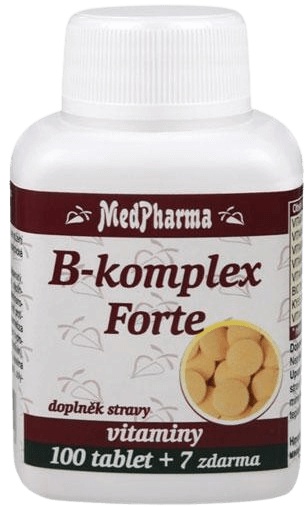 Levně MedPharma B-komplex Forte 107 tablet
