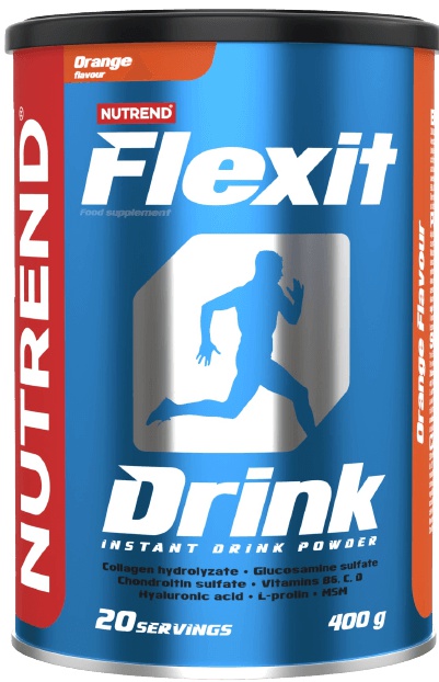 Nutrend Flexit Drink 400 g Příchuť: Pomeranč