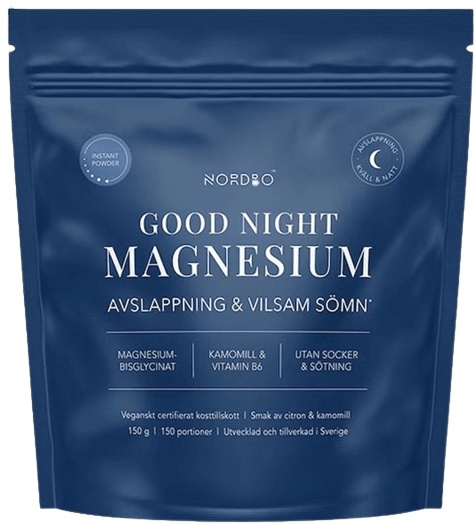 Levně Nordbo Good Night Magnesium 150 g