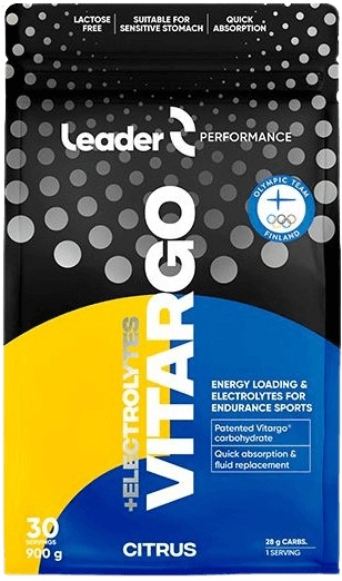 Levně Leader Vitargo + Electrolytes 900 g - citrus
