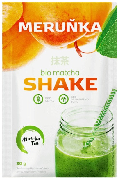 Matcha Tea Bio Matcha Shake 30 g - meruňka
