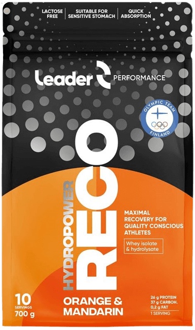 Leader Reco Hydropower 700 g - pomeranč/mandarinka VÝPRODEJ 30.3.2025