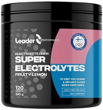 Levně Leader Super Electrolytes 360 g - fruity lemon