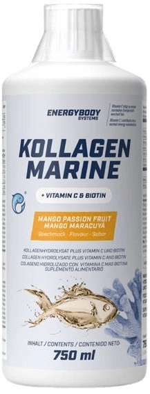 Levně EnergyBody Kollagen Marine 750 ml - mango/marakuja
