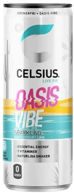 Levně Celsius Energy Drink 355 ml - Oasis Vibe
