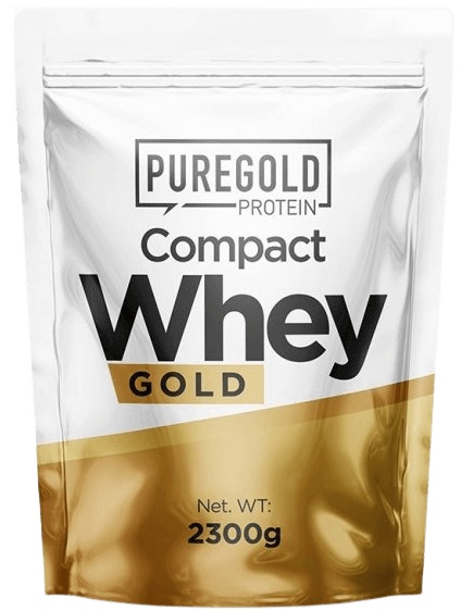PureGold Compact Whey Protein 2300 g - vanilkový milkshake