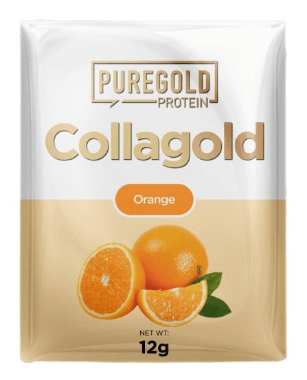 Levně PureGold Collagold + kys. hyaluronová 12 g - pomeranč
