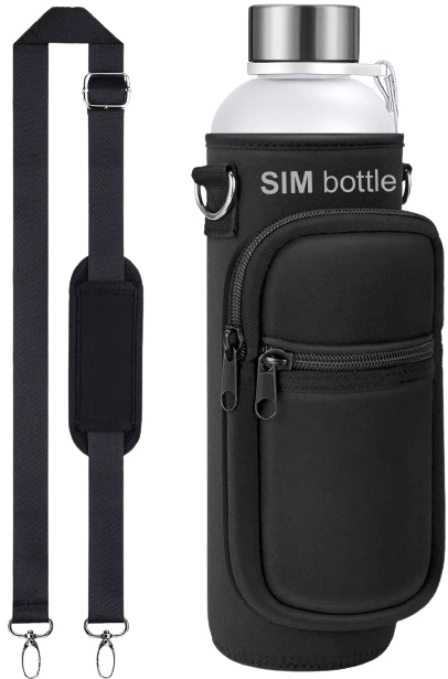 Sim bottle Pouzdro - černé