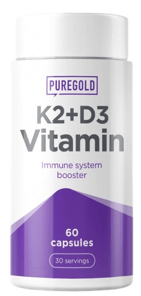 PureGold Vitamin K2+D3 60 kapslí