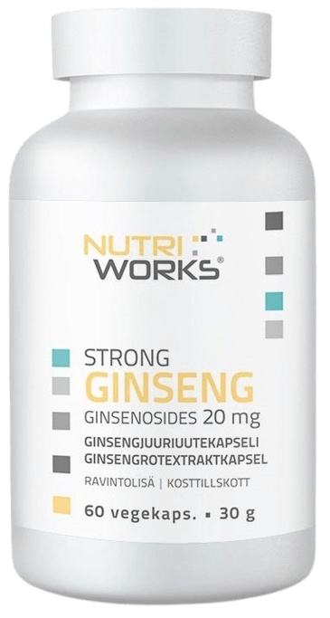 Levně NutriWorks Strong Ginseng 60 kapslí