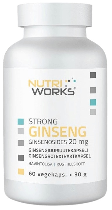 NutriWorks Strong Ginseng 60 kapslí