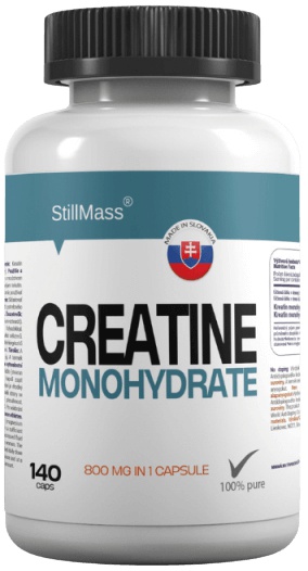 Still Mass Creatine monohydrate - 140 kapslí